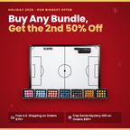 24" x 18" Soccer Tactical Bundle (Case + 2 Magnet Sets)