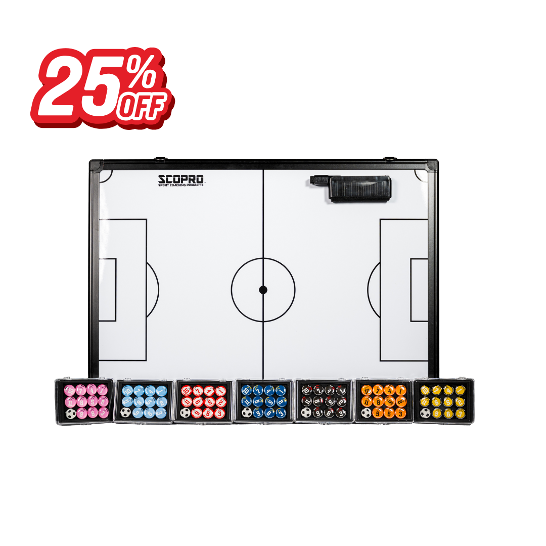 20" x 24" Soccer Tactical Bundle (Case + 2 Magnet Sets)