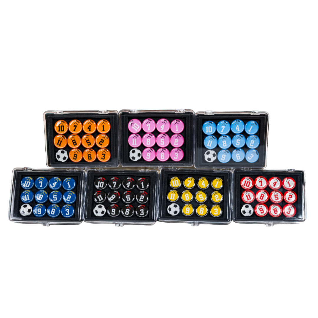 Travel Soccer Coaching Mini Magnet Sets