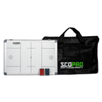 Scopro Lacrosse Bundle - Board, Case & 2 Magnet Sets (16" x 12")