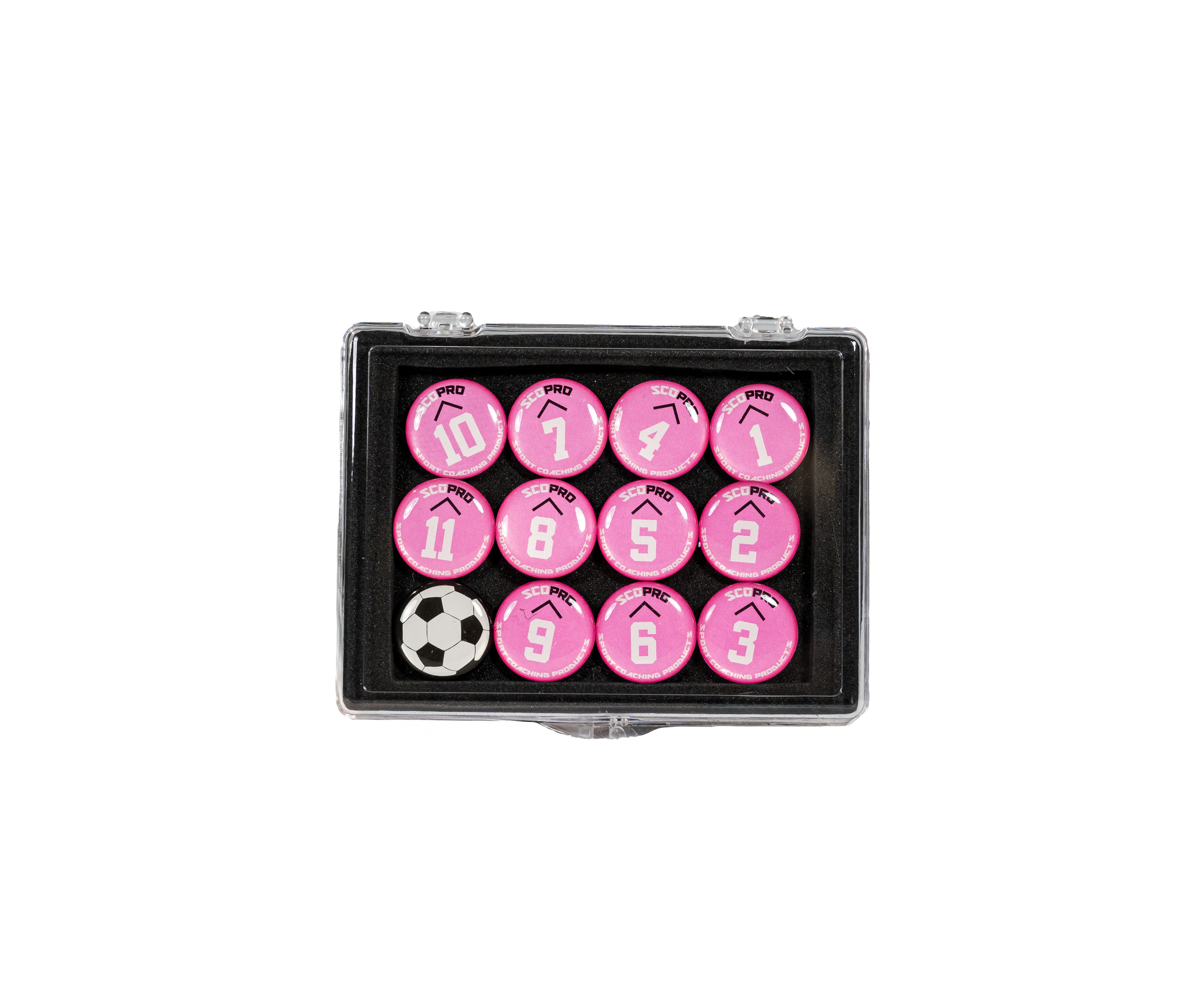 Travel Soccer Coaching Mini Magnet Sets