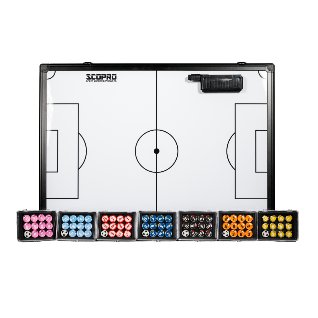 24" x 18" Soccer Tactical Bundle (Case + 3 Magnet Sets)