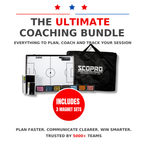 The Ultimate Coaching Bundle - Board + 3 Magnet Sets + 2 Game Day Notepads