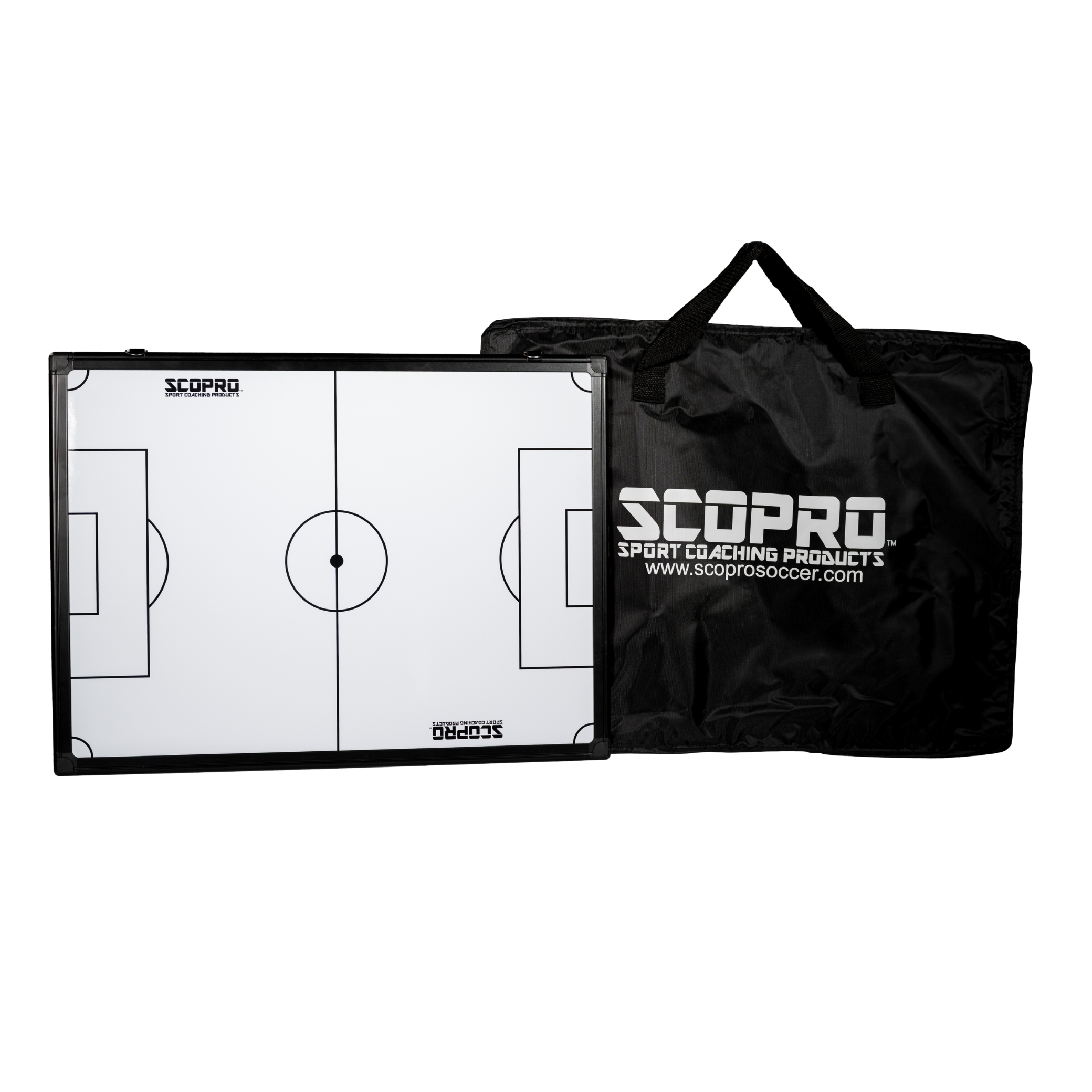 24" x 18" Soccer Tactical Board w/Carrying Case