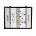 Flag Football Bundle - Dual-Sided Board, Carry Case & Magnets