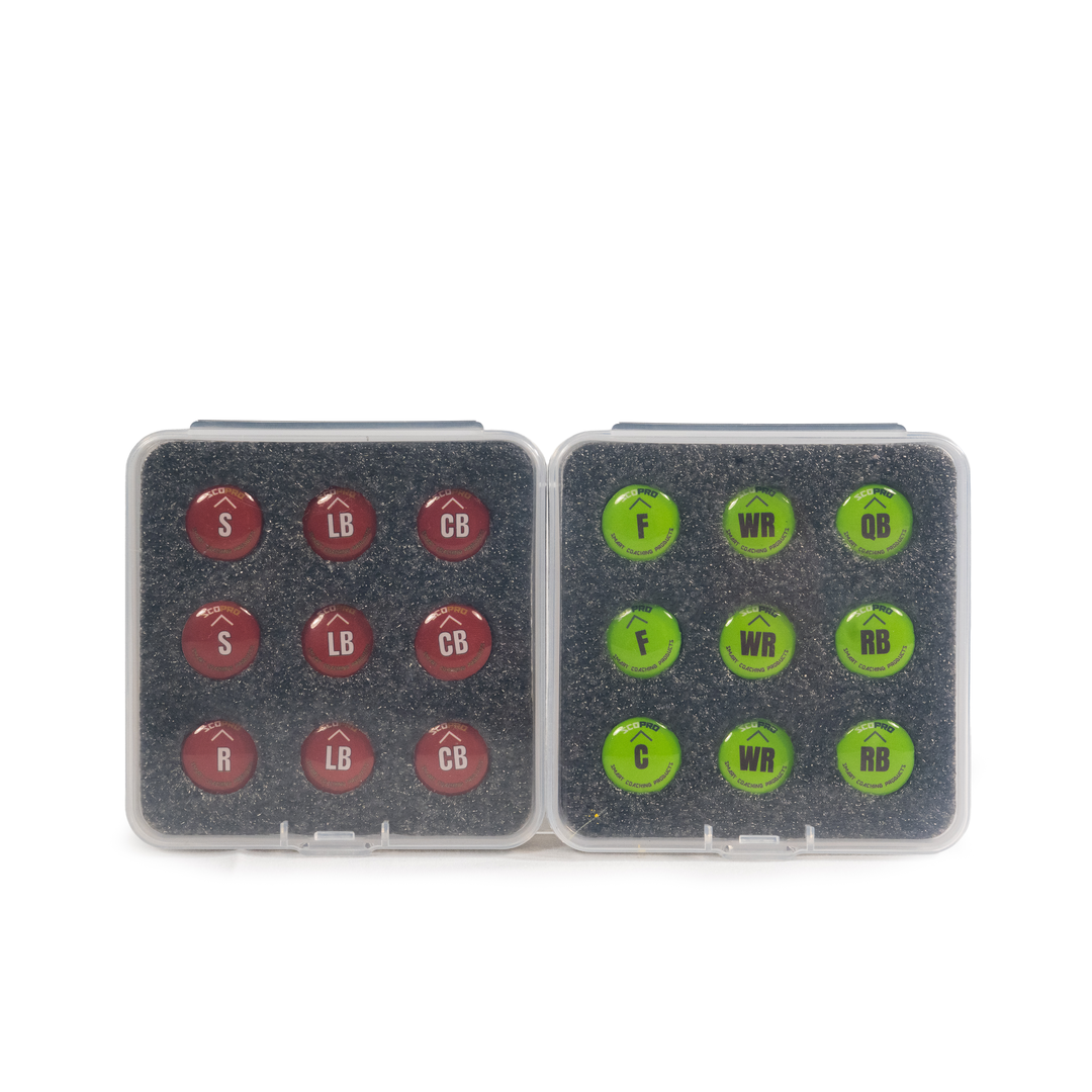 Flag Football Bundle - Dual-Sided Board, Carry Case & Magnets