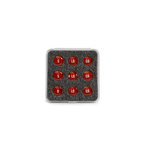 Flag Football Magnets - Position-Labeled Sets of 9