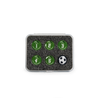 Futsal Coaching Magnets - Numbered Set of 6