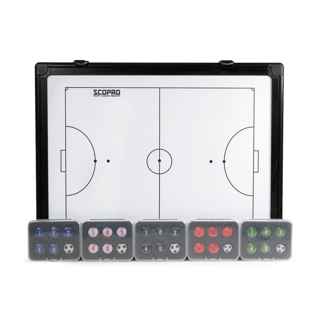 Futsal Bundle - Dual-Sided Board, Carry Bag & Magnets