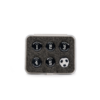 Futsal Coaching Magnets - Numbered Set of 6