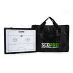 Hockey Travel Board with Carry Case - Dual-Sided, 16" x 12"