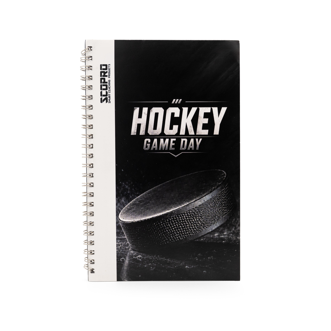 Hockey Game Day Notepad - Lineups, Special Teams & Rink Diagrams