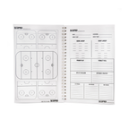 Hockey Game Day Notepad - Lineups, Special Teams & Rink Diagrams