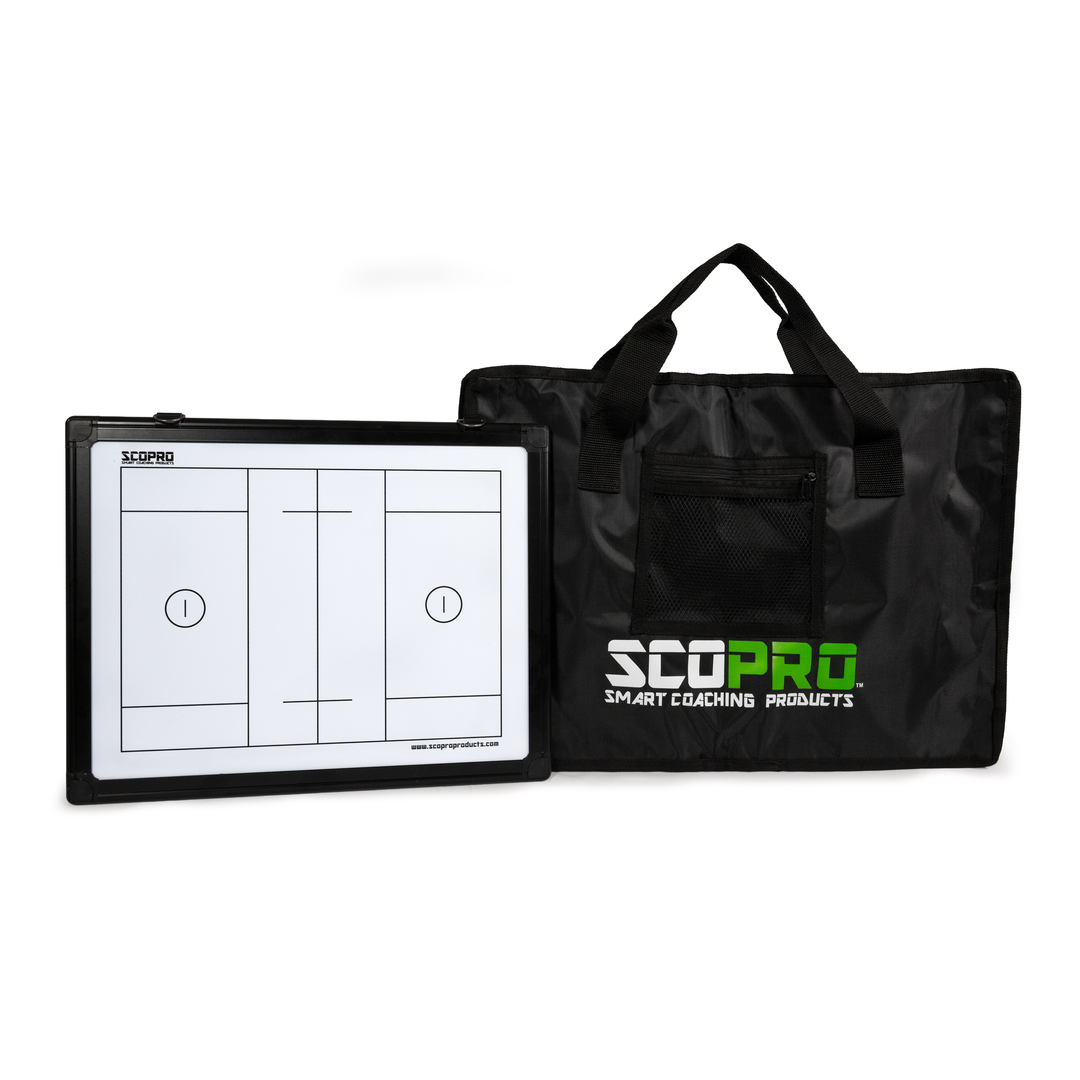Lacrosse Board with Carry Case 2026 - Dual-Sided, 16" x 12"