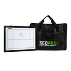 Lacrosse Board with Carry Case 2026 - Dual-Sided, 16" x 12"
