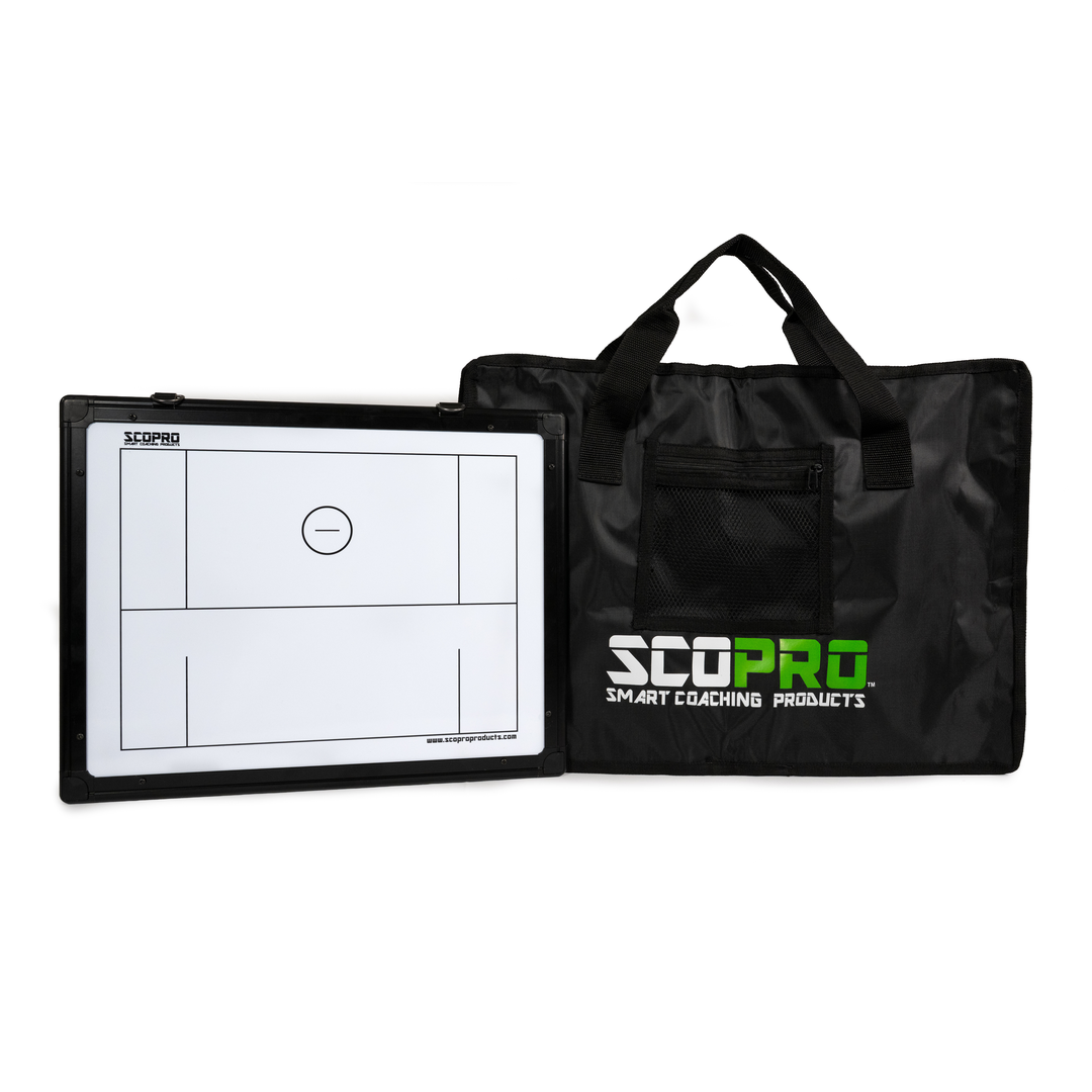 Lacrosse Board with Carry Case 2026 - Dual-Sided, 16" x 12"