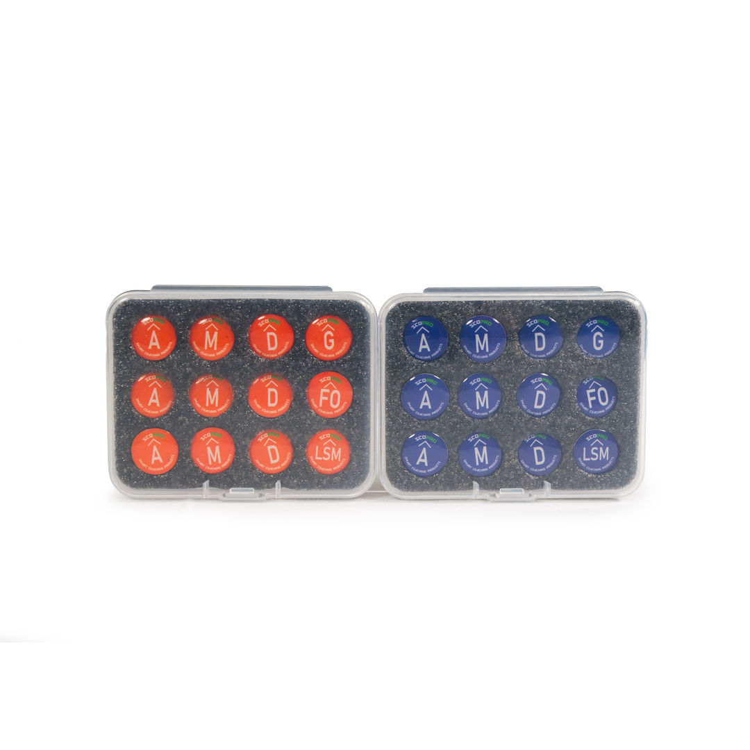 Lacrosse Coaching Magnets 2026 - Position-Labeled Set of 12