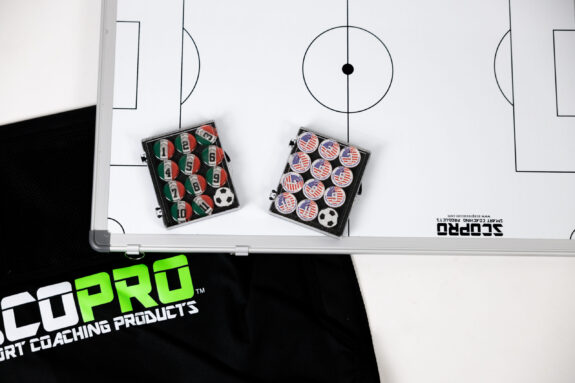 Soccer Tactical Bundle (Board, Carrying Case, 2 sets of Magnets)