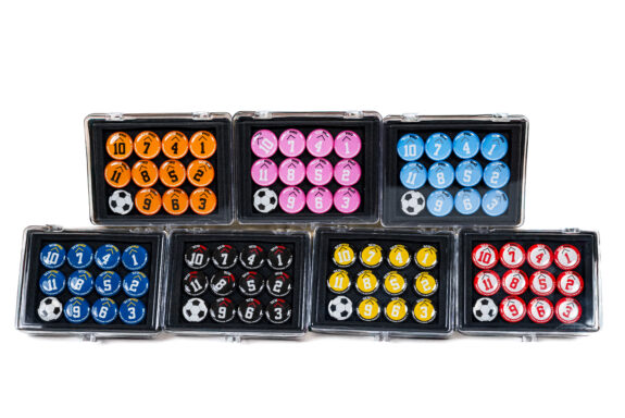 Numbered Soccer Coaching Magnet Bundle (2 sets of Magnets)
